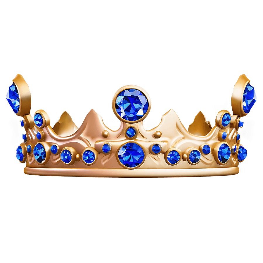 Crown with Gems PNG 06292024