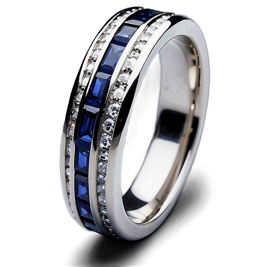 Sapphire Wedding Rings PNG ncw