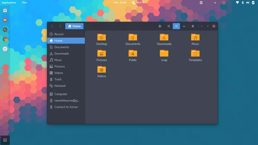 Stunning Ark Theme on a Linux Desktop