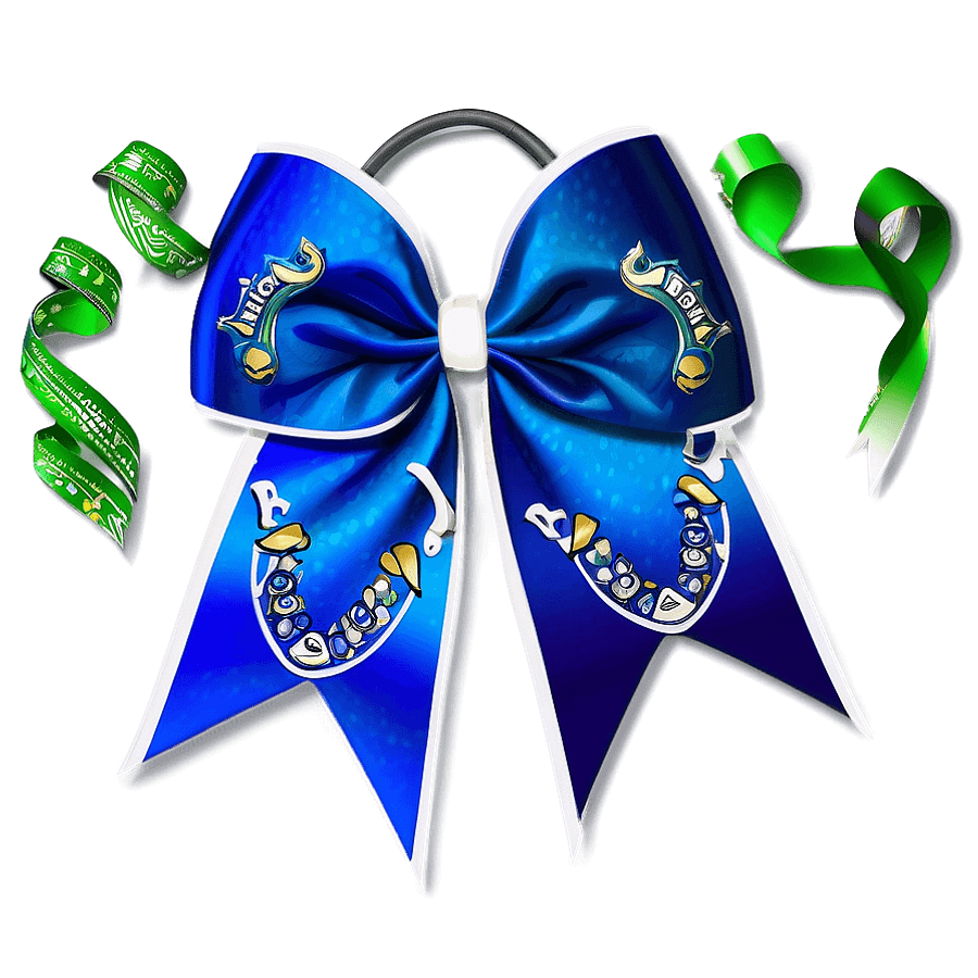 Performance Cheer Bow PNG lcg