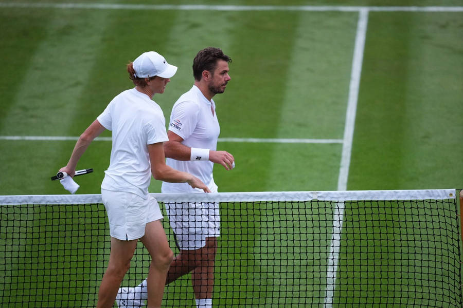 Stan Wawrinka At Wimbledon
