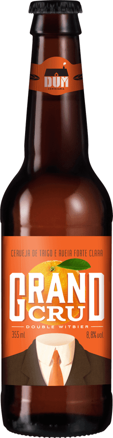 Grand Cru Double Witbier Beer Bottle