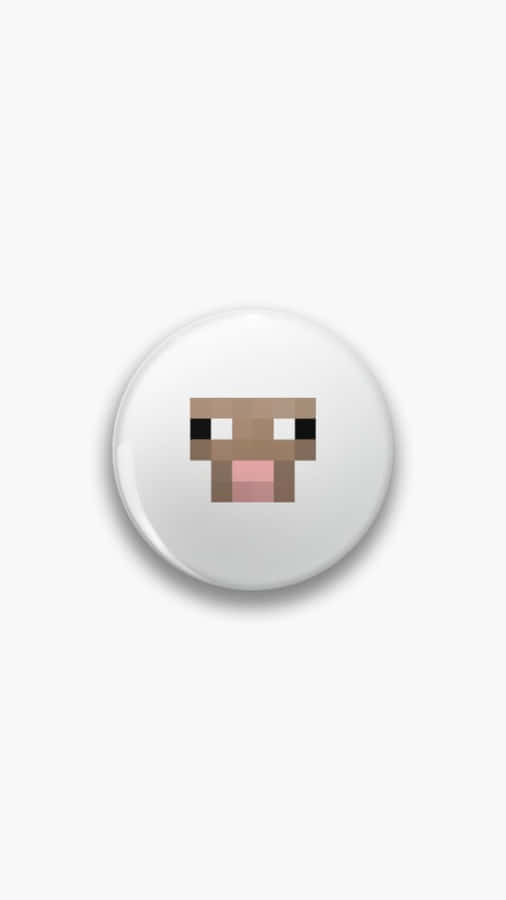 Minecraftfår 1080 x 1920 bakgrundsbild