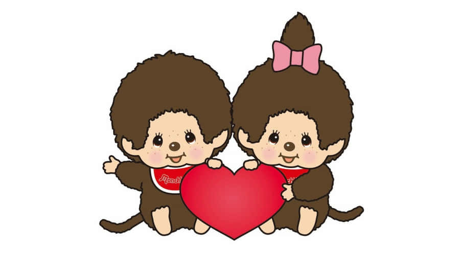 Casal Fofo Monchhichi
