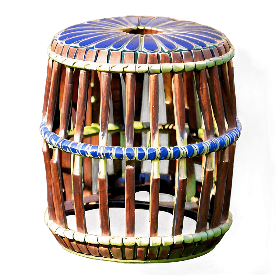 Garden Stool PNG 05252024