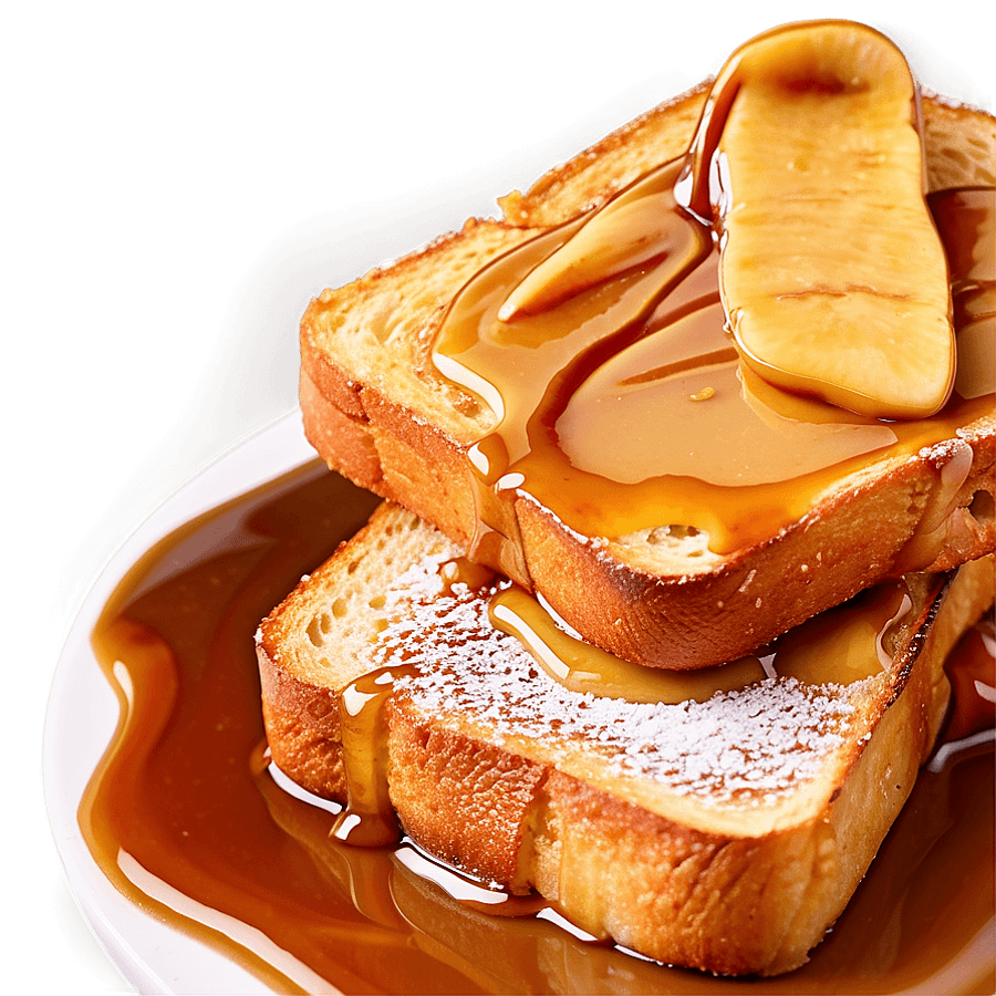 French Toast with Salted Caramel PNG 06112024