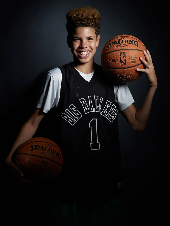 Young Lamelo Ball wallpaper