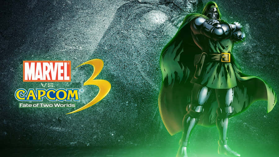 MarvelVs Capcom-karakterer 1920 x 1080 baggrundsbillede