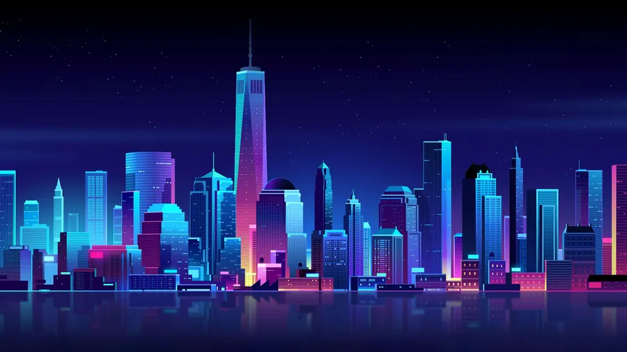 Synthwave City
