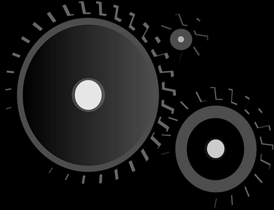 Abstract Gear Illustration