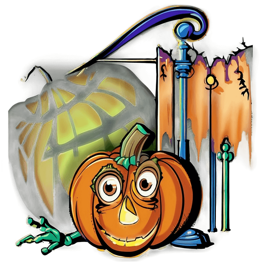 Disney Halloween Magic Kingdom PNG kup74