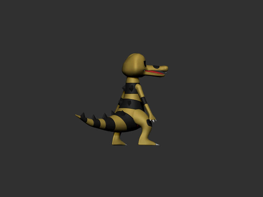 Krokorok3D Rückansicht