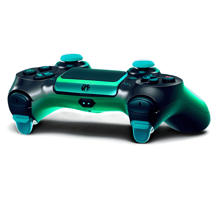 Green PS4 Controller Scene PNG mnu