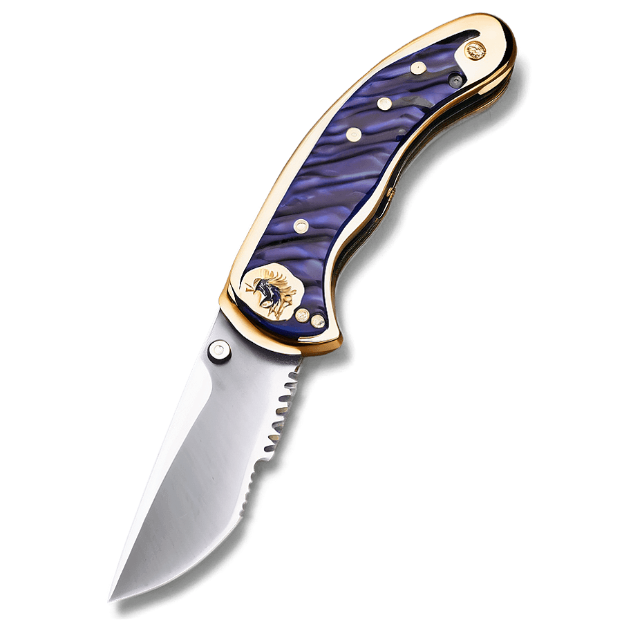 Luxury Pocket Knife PNG 15