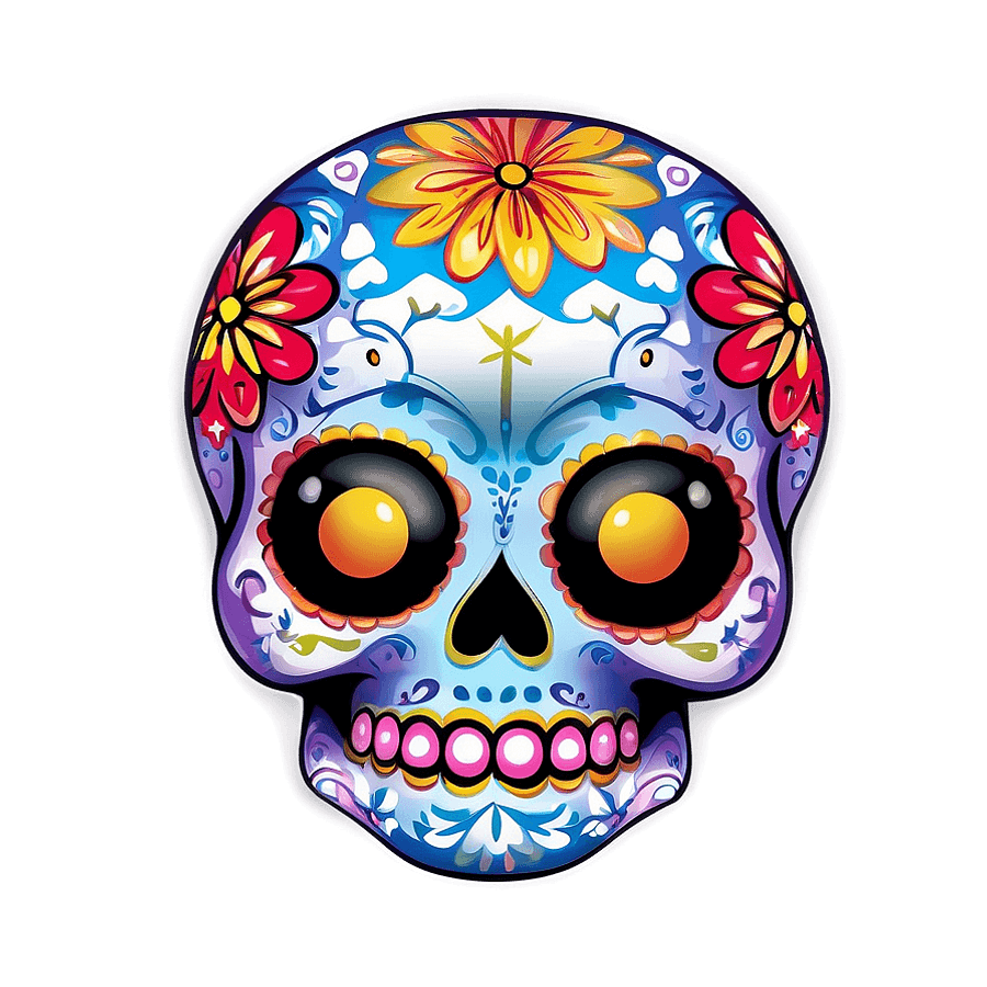 Cute Sugar Skulls PNG 57