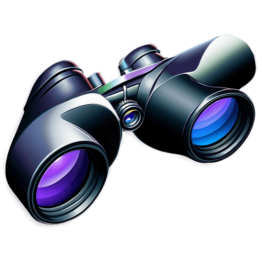 Binoculars View Lens PNG 05252024