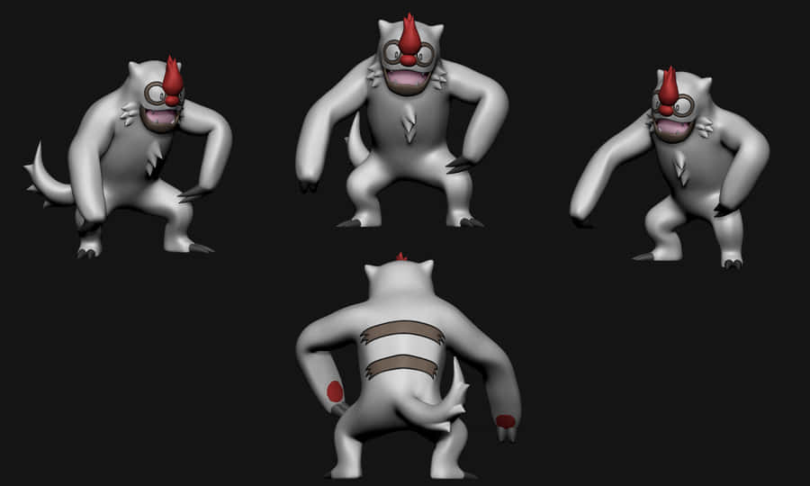 AssustadorVigoroth 3D.