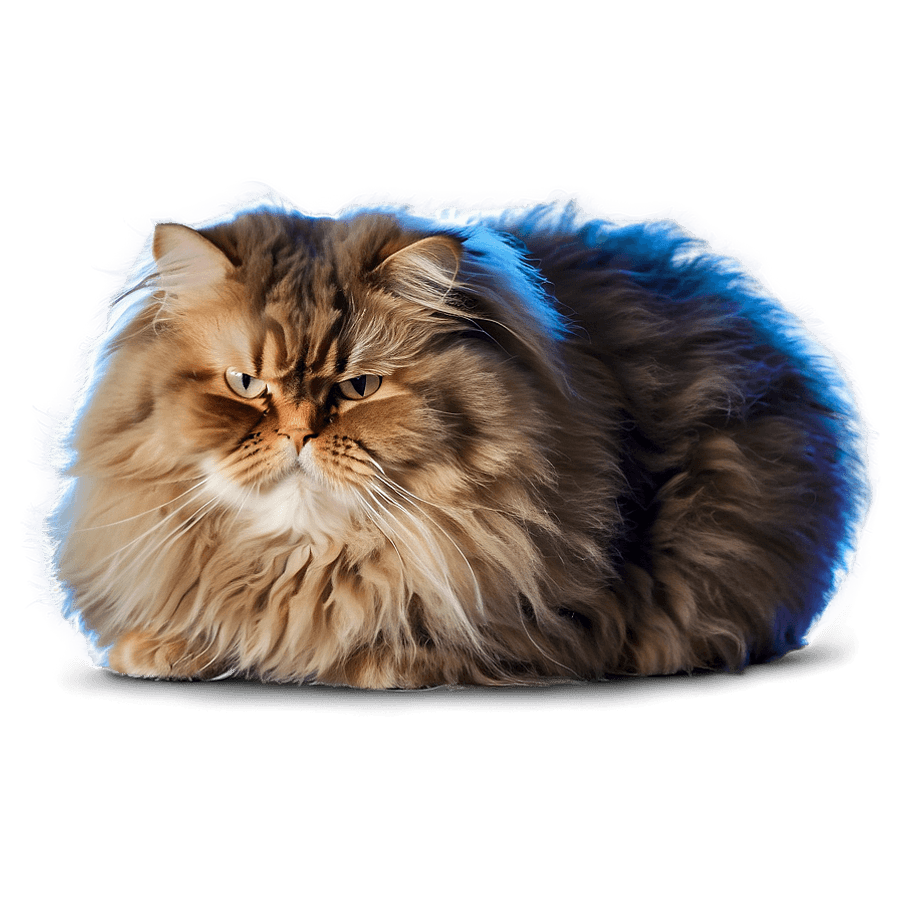 Fluffy Fat Cat PNG jkc16