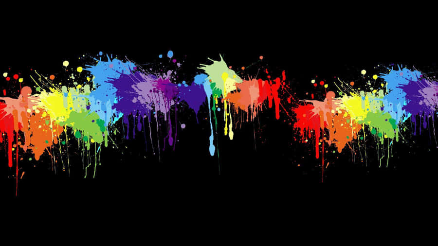 Splatterbaggrund.