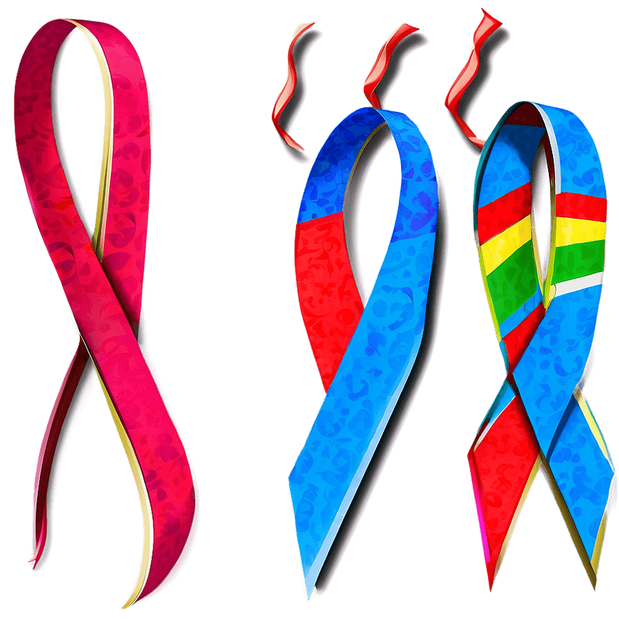 Modern Ribbon Banner PNG 29