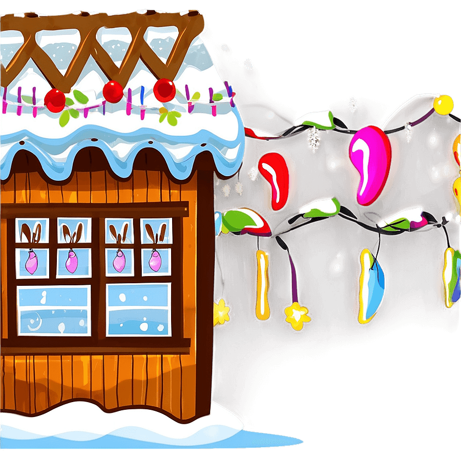 Christmas Village Bakery PNG 97
