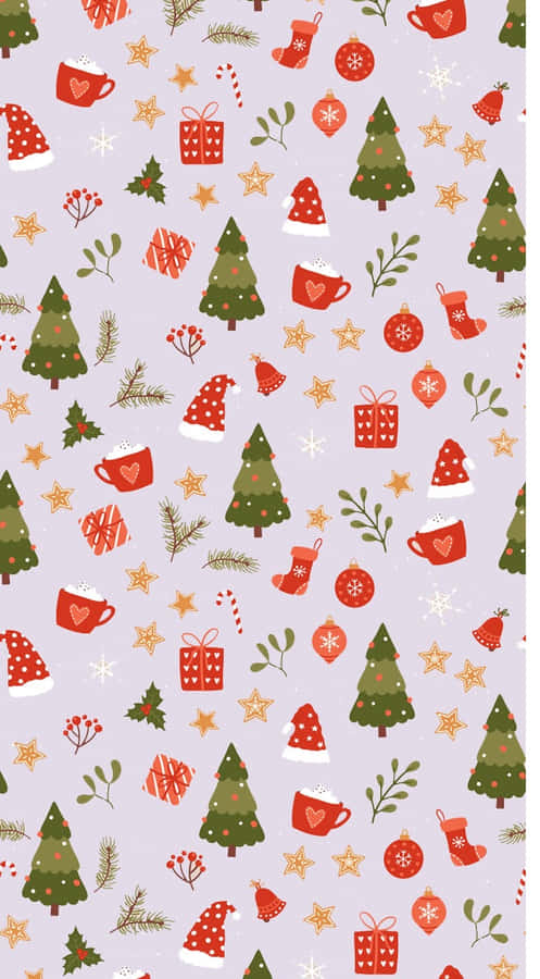Espalhea alegria da temporada de festas com um Natal vermelho festivo!