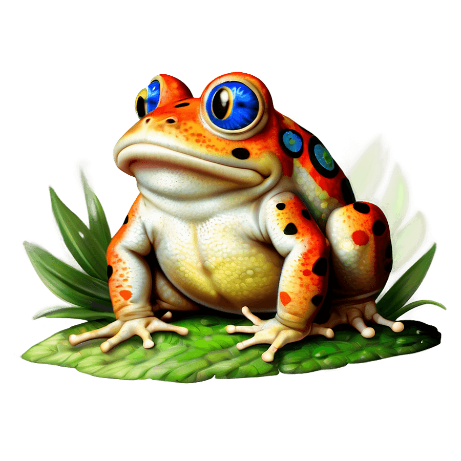 Toad Clipart PNG inp