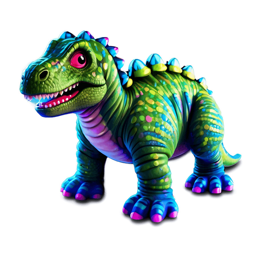 Lisa Frank Dinosaur PNG 05242024
