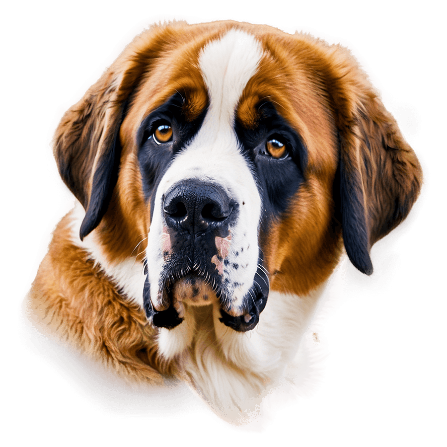 St Bernard Gentle Eyes PNG ygo23
