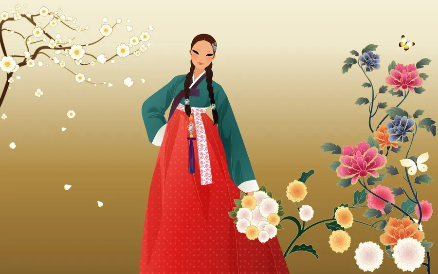 Korea background
