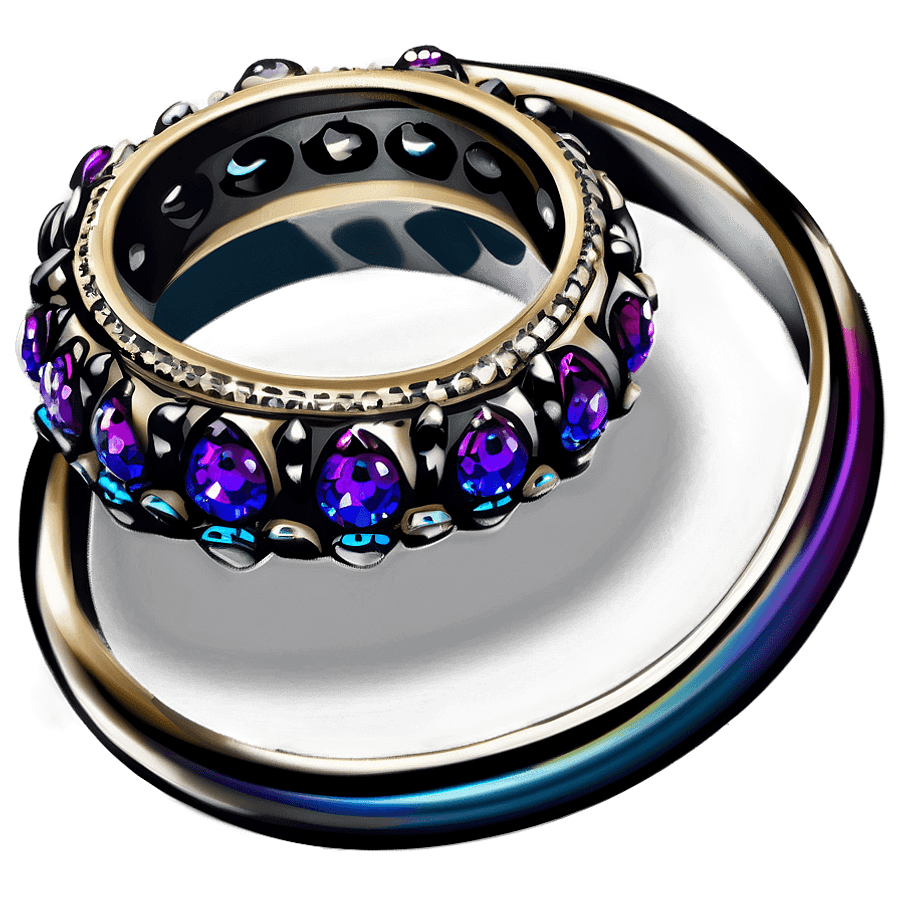 Bohemian Wedding Ring PNG wjx35