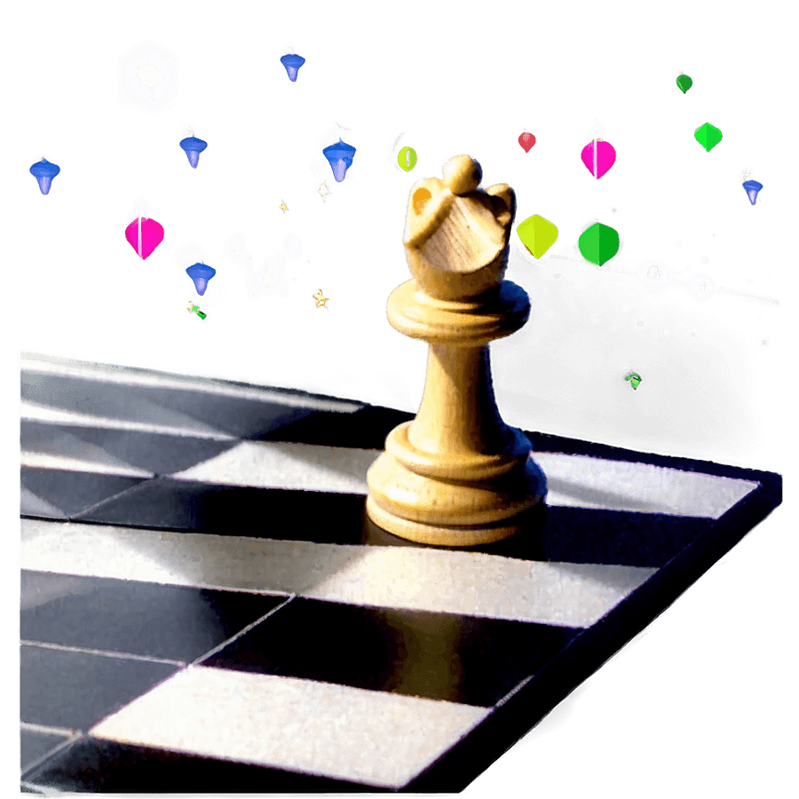 Rainbow Chess Board PNG fli9