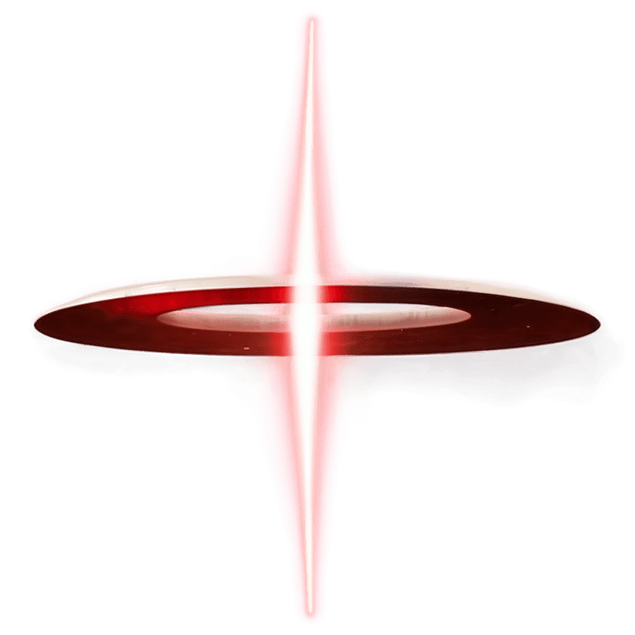 Red Glow Beam PNG som58