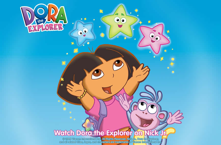 Dora,la coraggiosa esploratrice, è pronta per la sua prossima avventura!