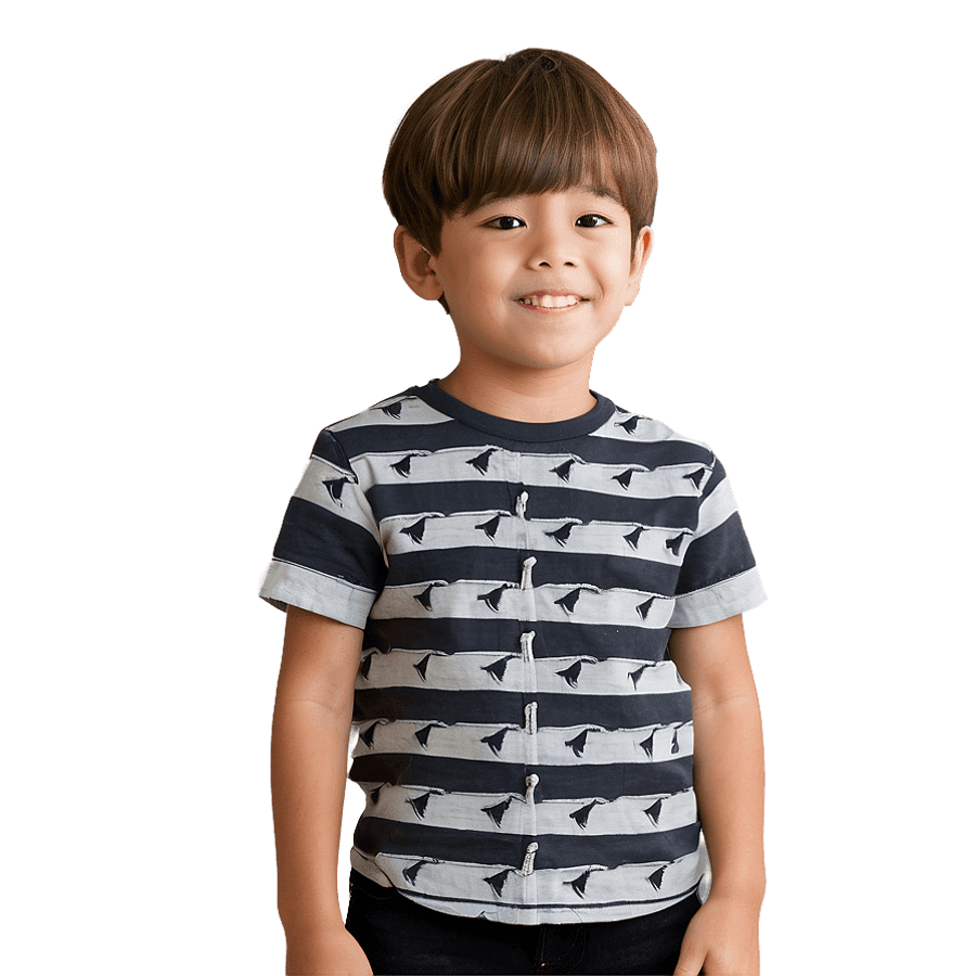 Short Hair Boy PNG 06282024