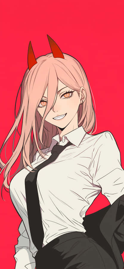 Chainsaw Man Power Charakterillustration