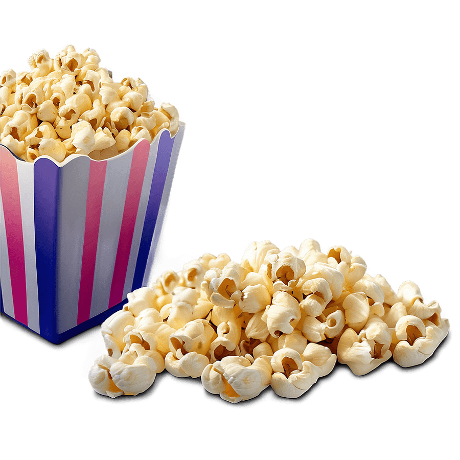 Natural Popcorn Kernel PNG cir23