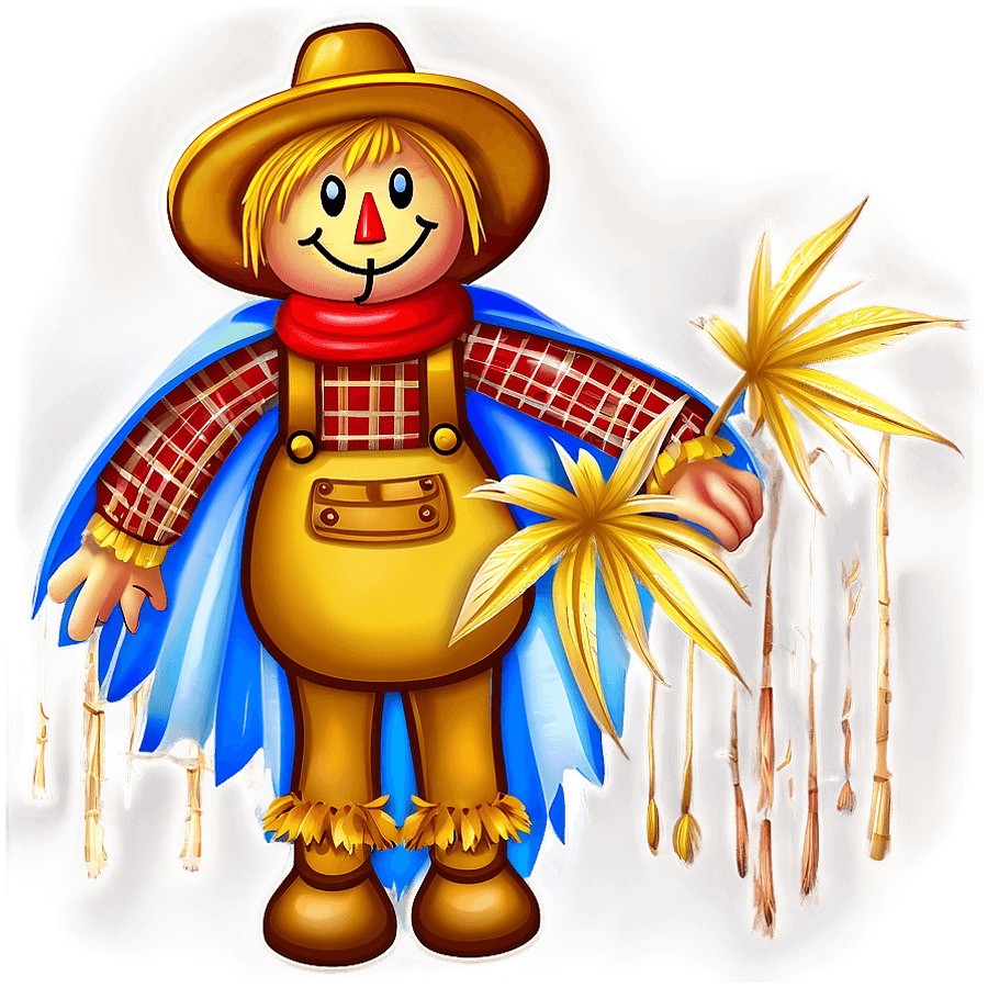 Autumn Scarecrow PNG 54