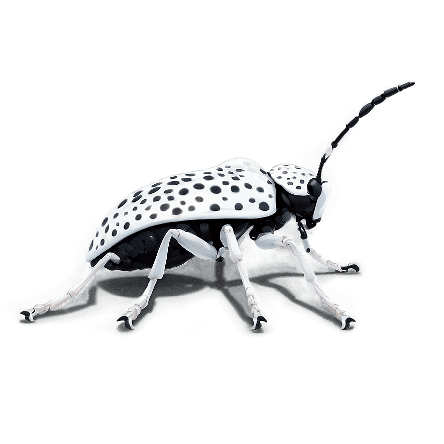 Black and White Weevil PNG 79