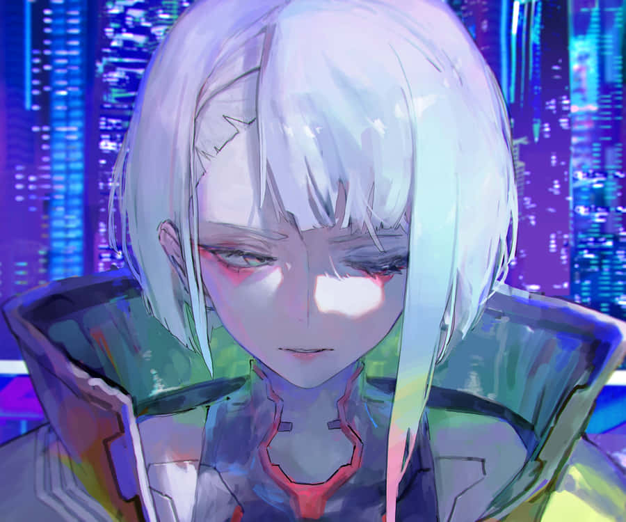 Cyberpunk Edgerunners Charakterporträt
