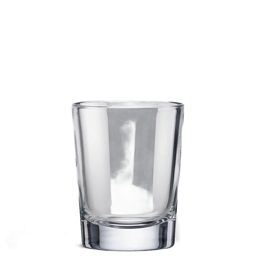 Clear Shot Glass PNG jsf
