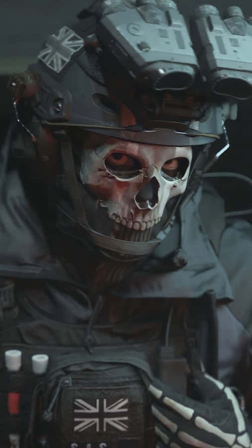 Soldado com Máscara de Caveira Icônica M W2