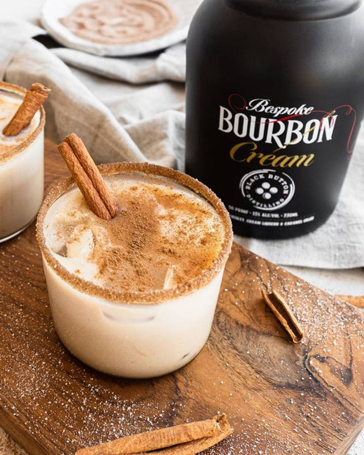 Jagföreslår att du använder "Vegan Coquito" som bakgrundsbild på din dator eller mobiltelefon. Det är ett riktigt populärt svart knappdestilleri som är perfekt för att göra din skärm snyggare.