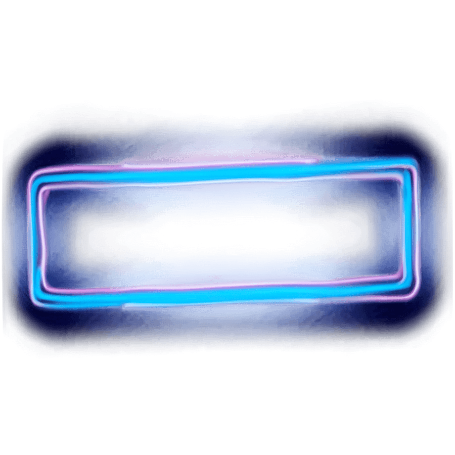 Dynamic Neon Rectangle PNG umt17