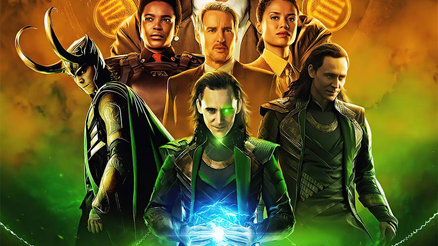 Download 1366 X 768 Marvel Loki Series Wallpaper | Wallpapers.com