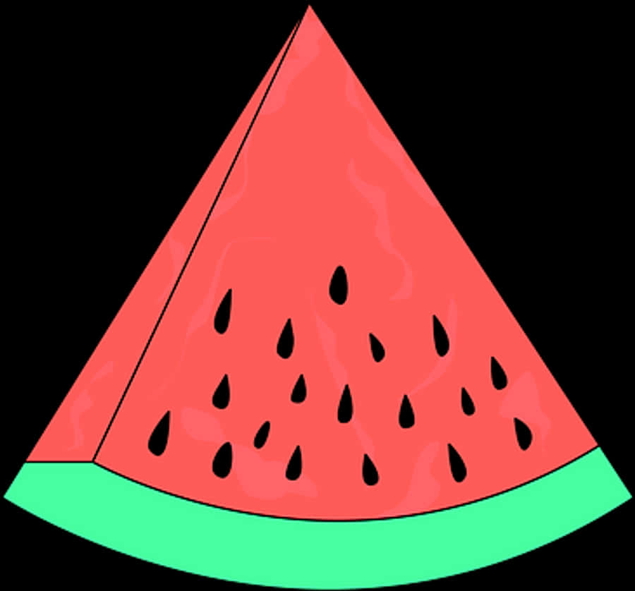 Watermelon Slice Graphic