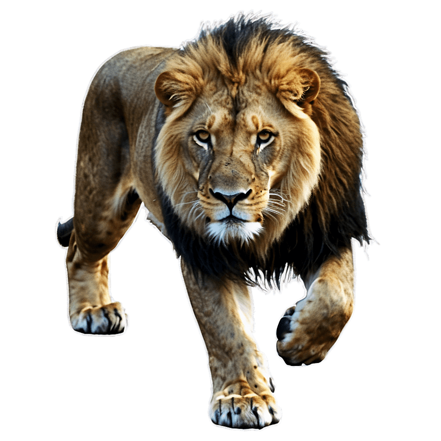 African Lion PNG pgo