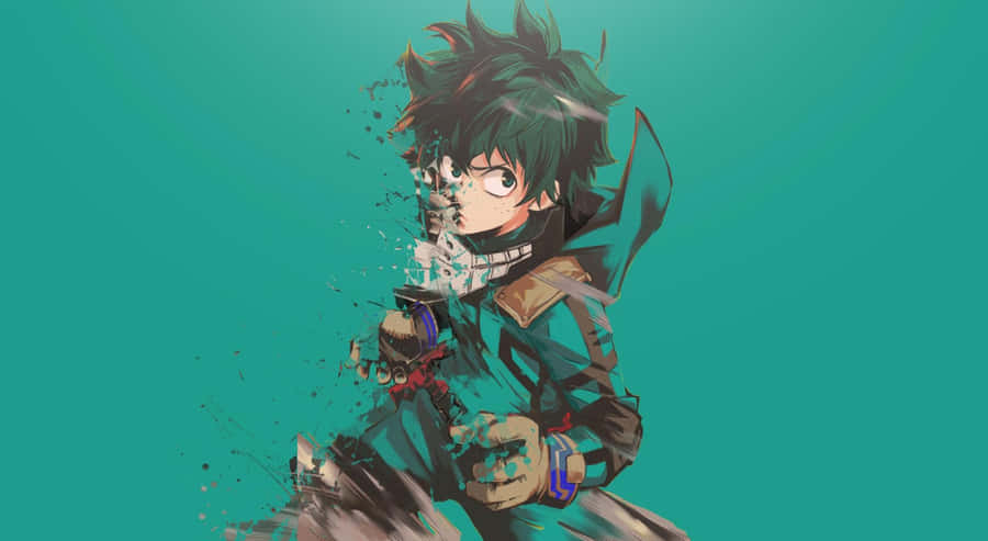Deku Sombrio com Resolução Quebrada