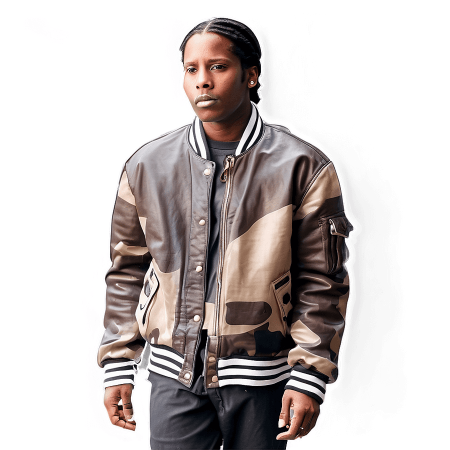 ASAP Rocky Street Style PNG uol