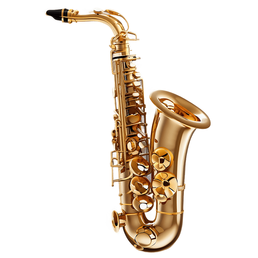 Baroque Alto Saxophone PNG 90